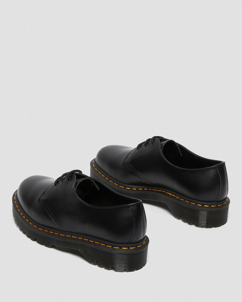 Dr Martens 1461 Bex Smooth Leren Oxford Schoenen Heren Zwart | NL 227ZUT